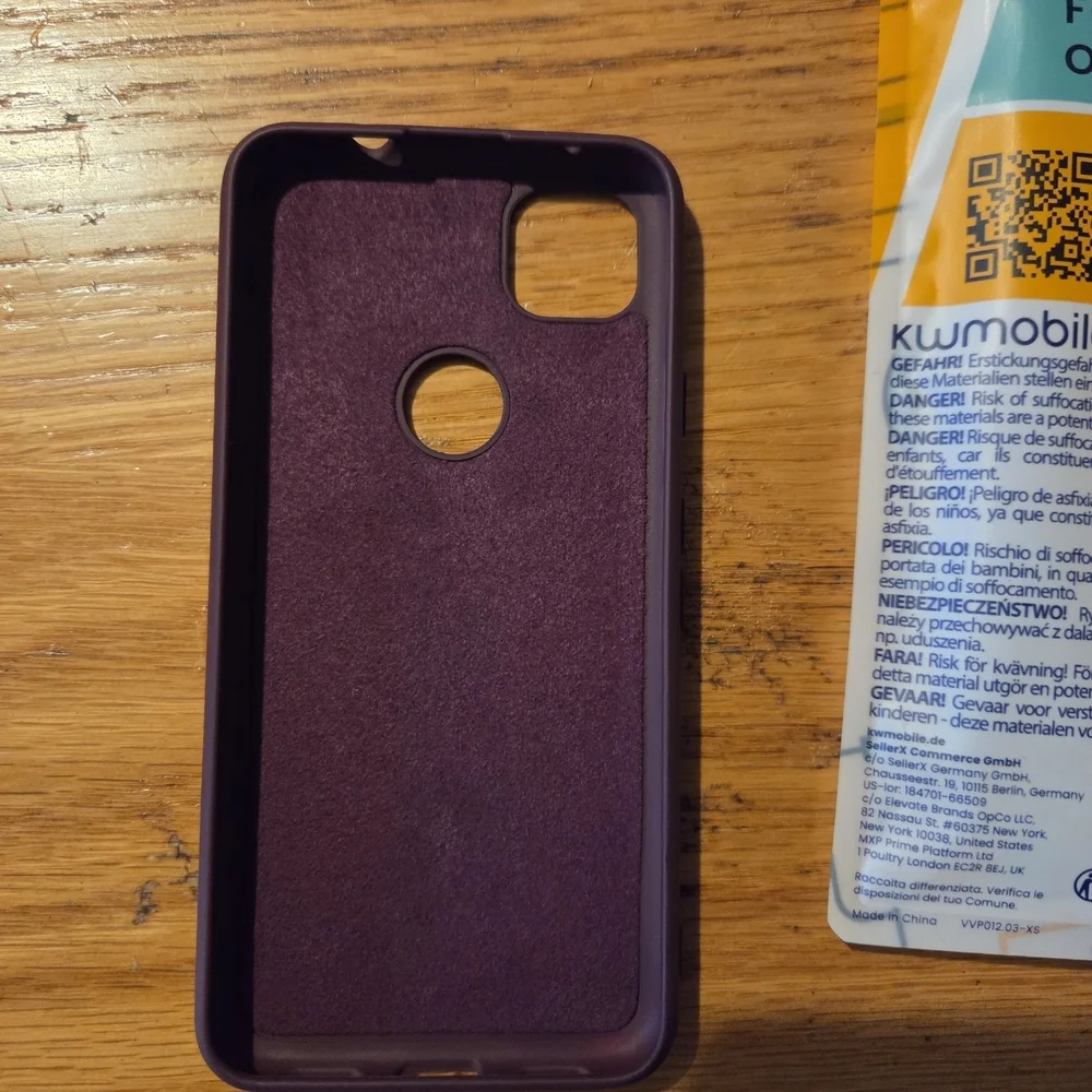 Purple Phone Case For Google Pixel 4A